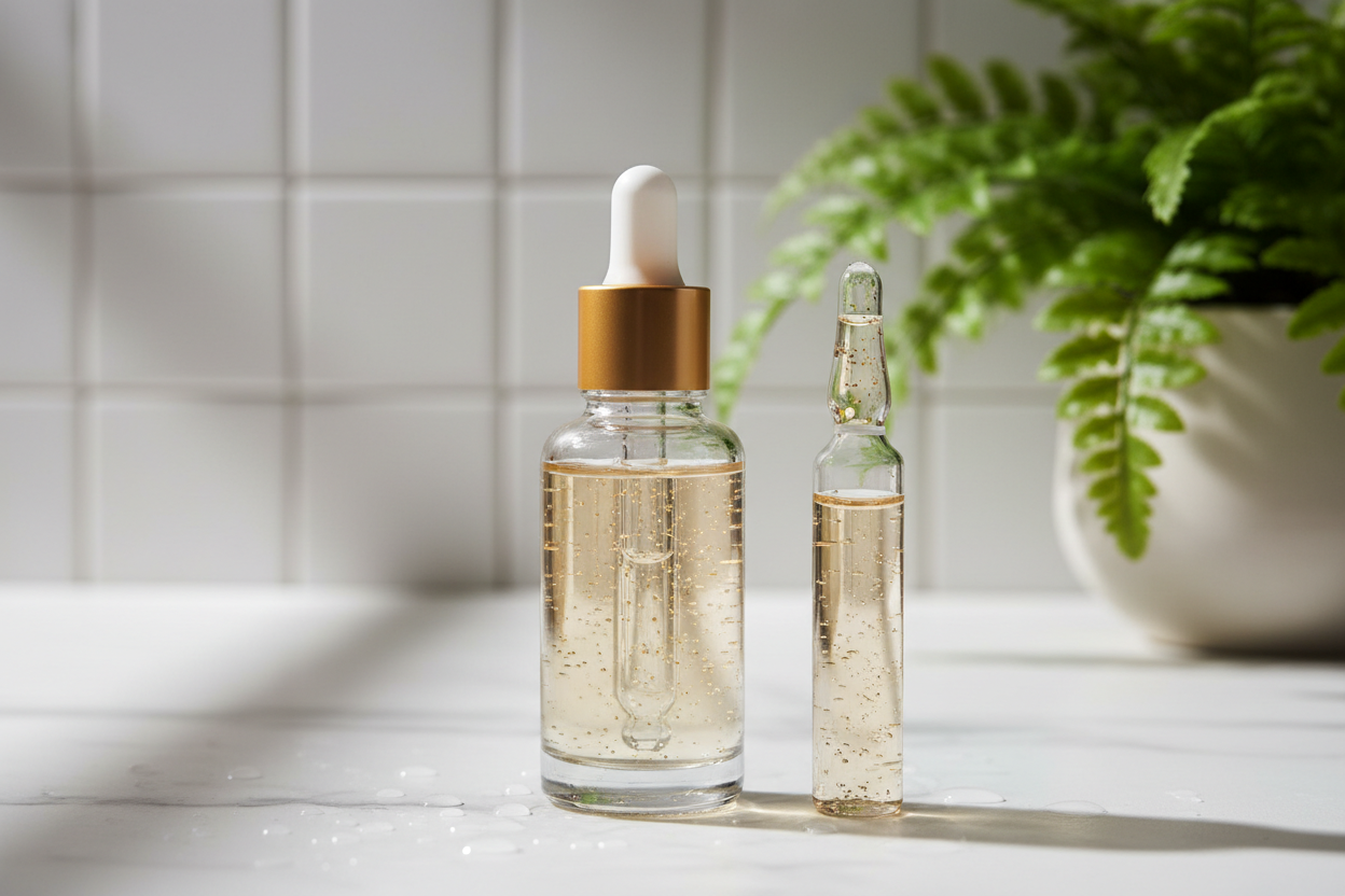Pleťové sérum vs. ampule: Jaký je rozdíl a co je pro vaši pleť lepší?