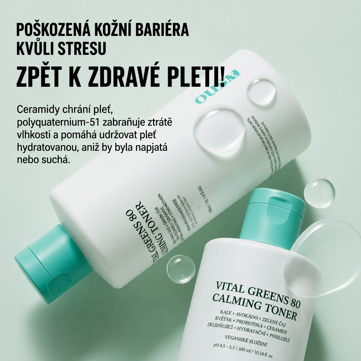 Multifunkční zklidňující tonikum pro citlivou pleť