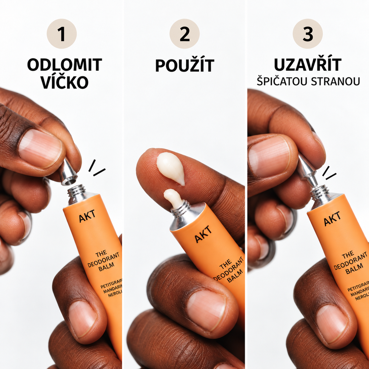Mini deodorantový balzám bez hliníku –  After Thunder