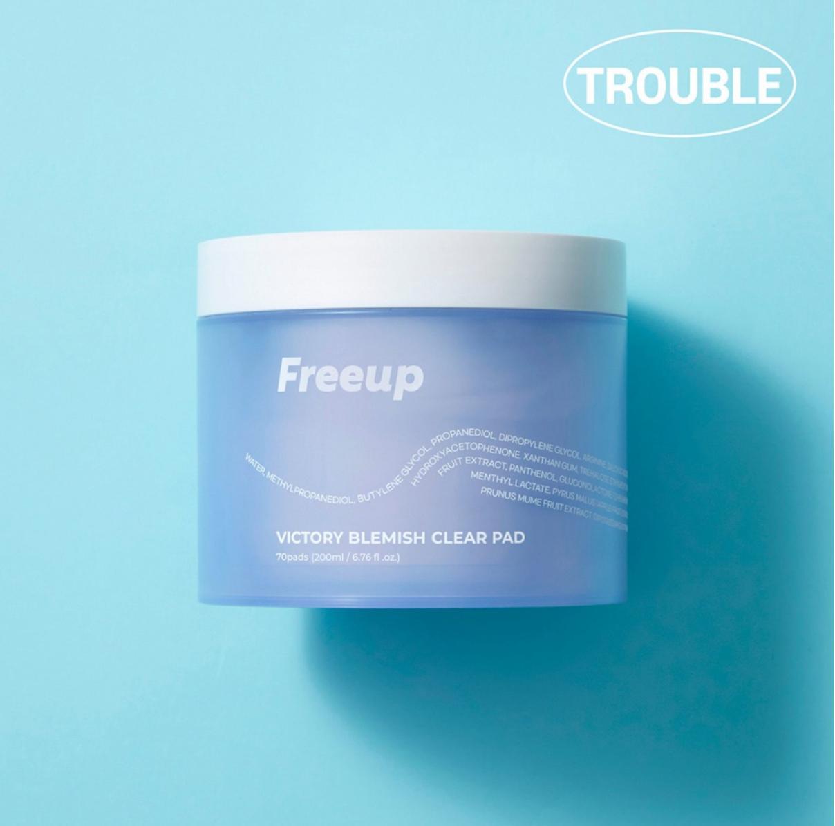 Čistící exfoliační peelingové tampónky pro problematickou pleť 70 ks