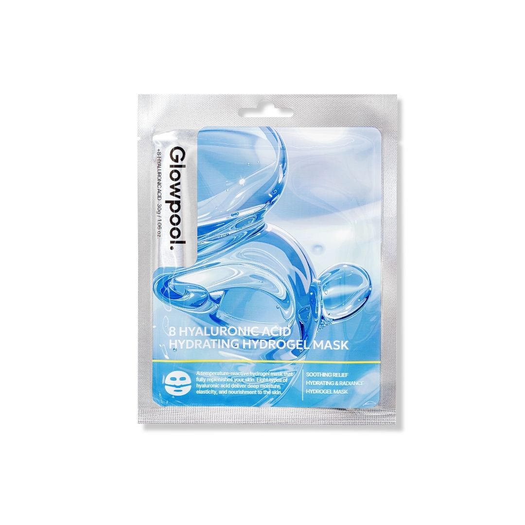 8 typů kyseliny hyaluronové hydrogel maska pro intenzivní hydrataci