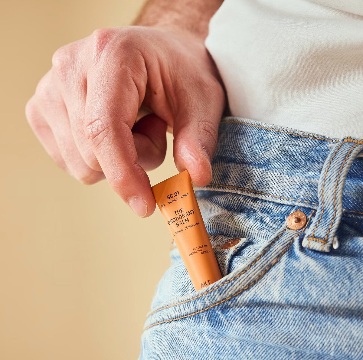 Mini deodorantový balzám bez hliníku – Orange Grove