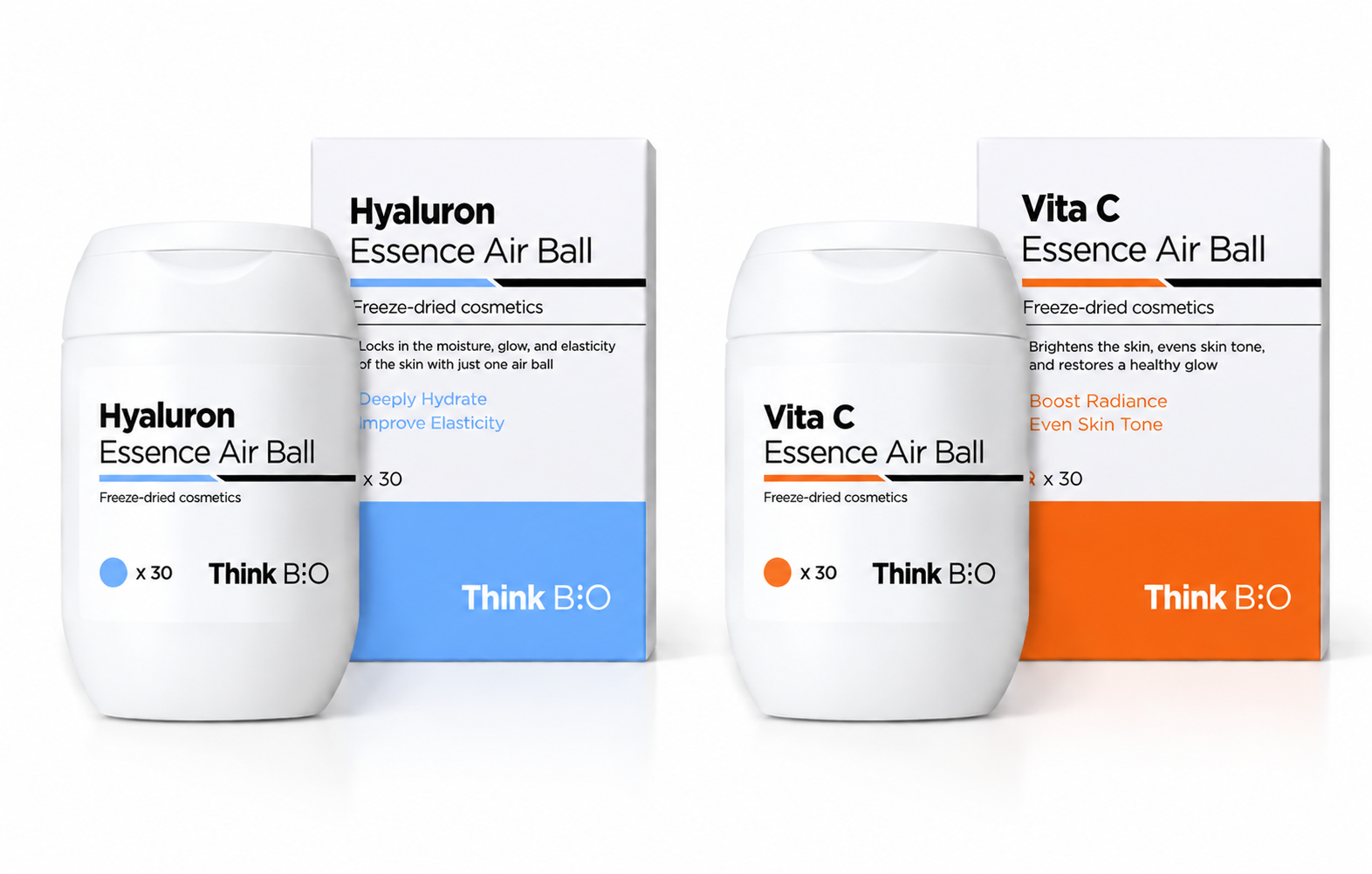 Lyofilizované perly kyseliny hyaluronové + perly s vitamínem C