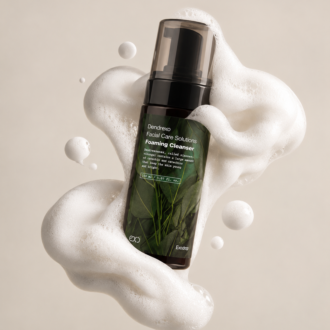 Anti-aging čistící pěna s rostlinnými exosomy