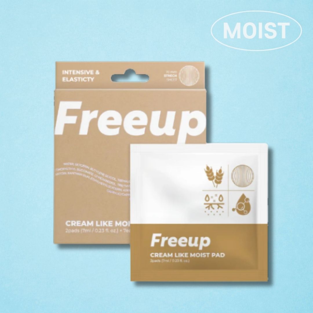 Cream Like Moist pad (Portable  Kit)