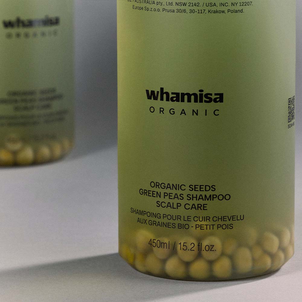 Organic Seeds Green Peas Shampoo Scalp Care