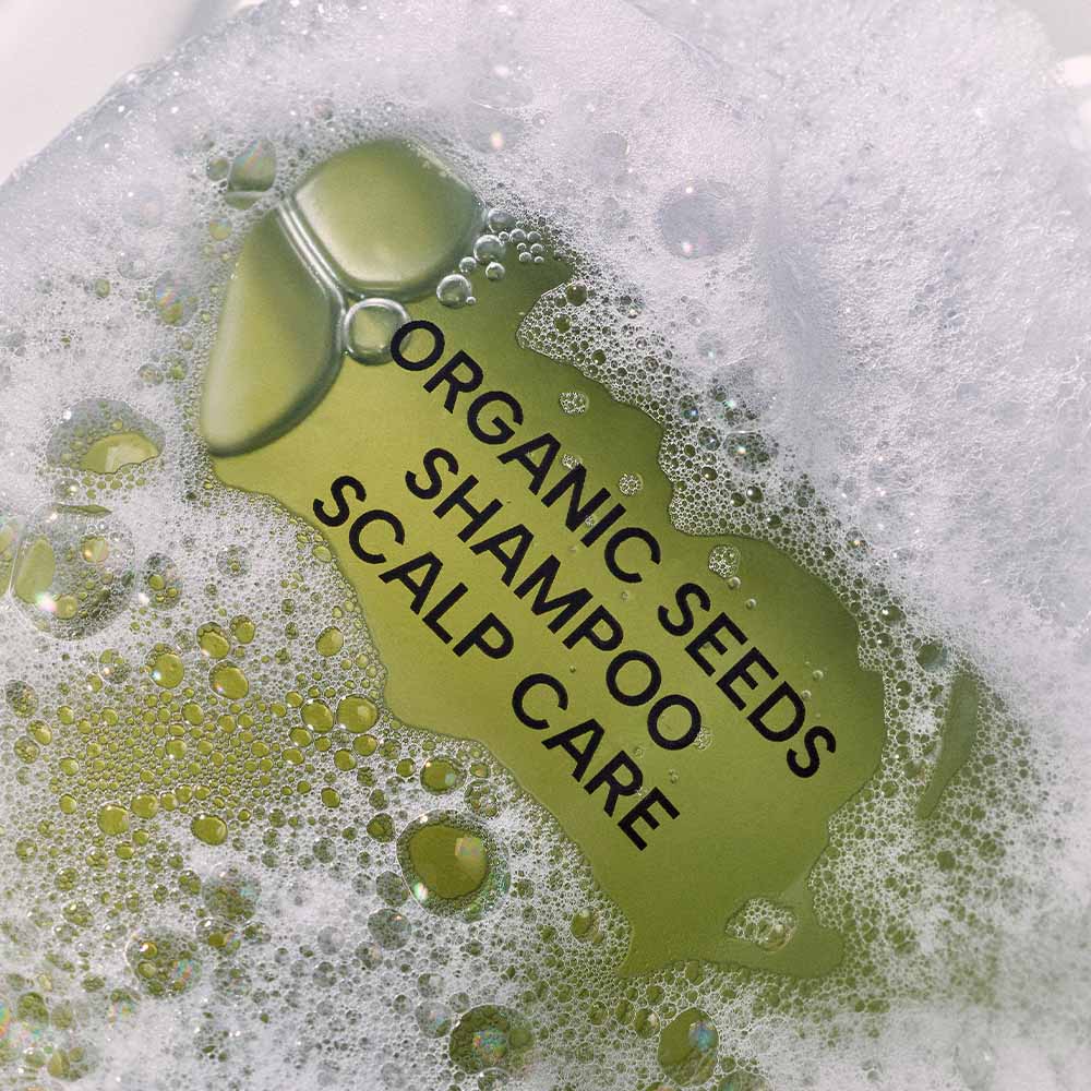 Organic Seeds Green Peas Shampoo Scalp Care